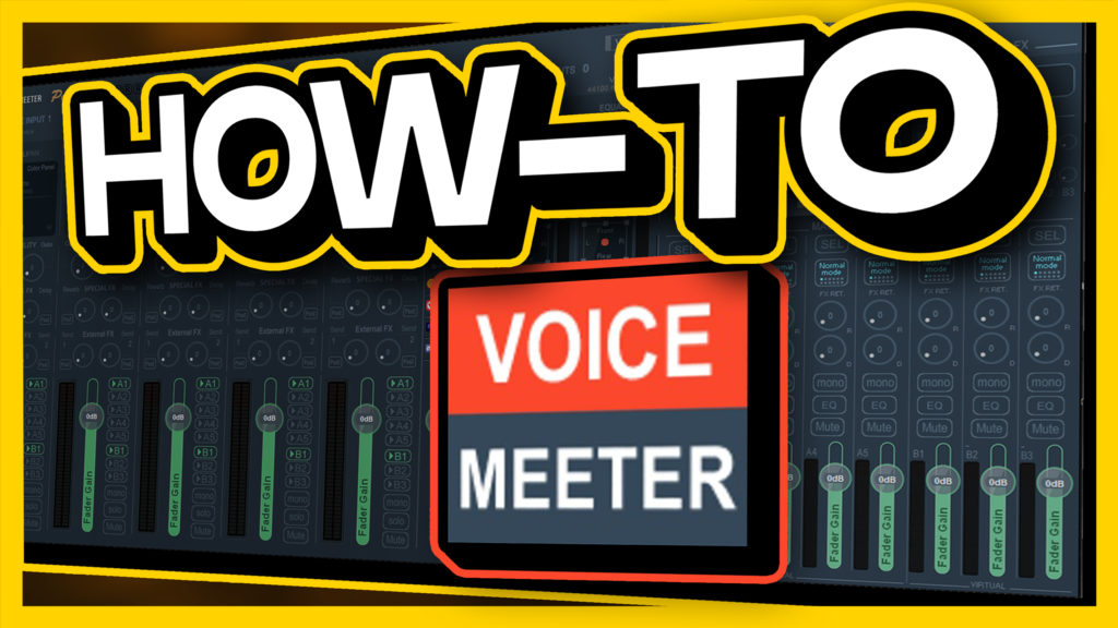 HowTo Setup Voicemeeter Correctly! (Banana & Potato) TheFranswah Studio