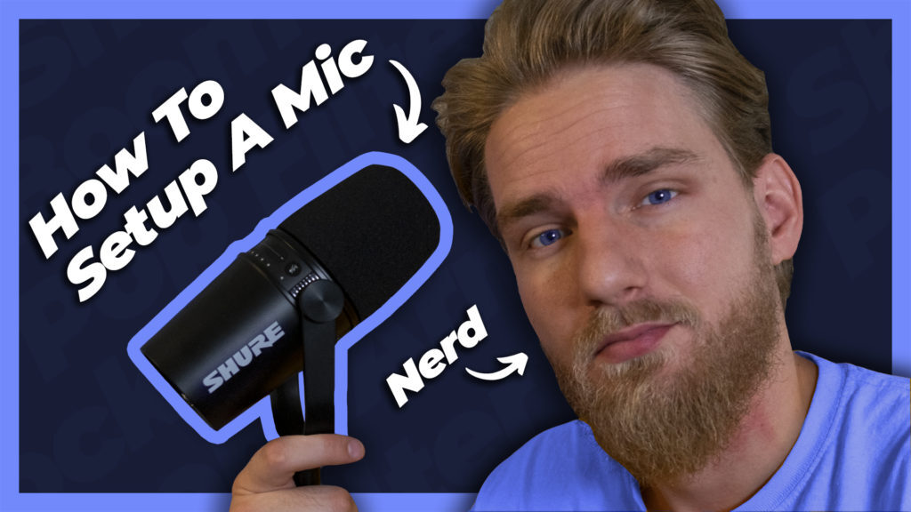 How-To Setup A Microphone Correctly - TheFranswah Studio