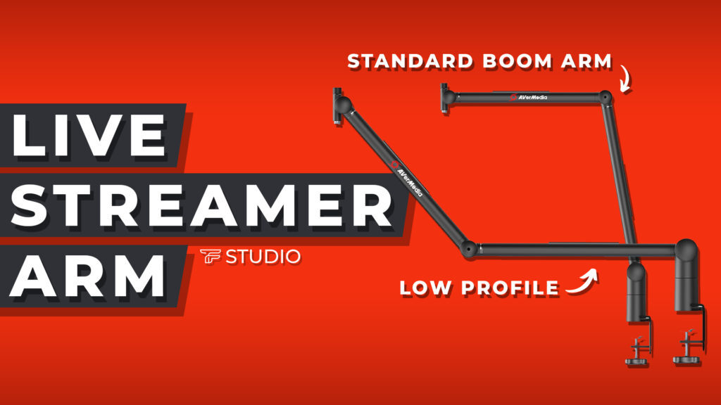 AVerMedia Live Streamer Arm BA311 - TheFranswah Studio